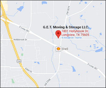 Location - G.E.T. Moving & Storage LLC