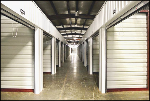 Clean, climate-controlled storage units